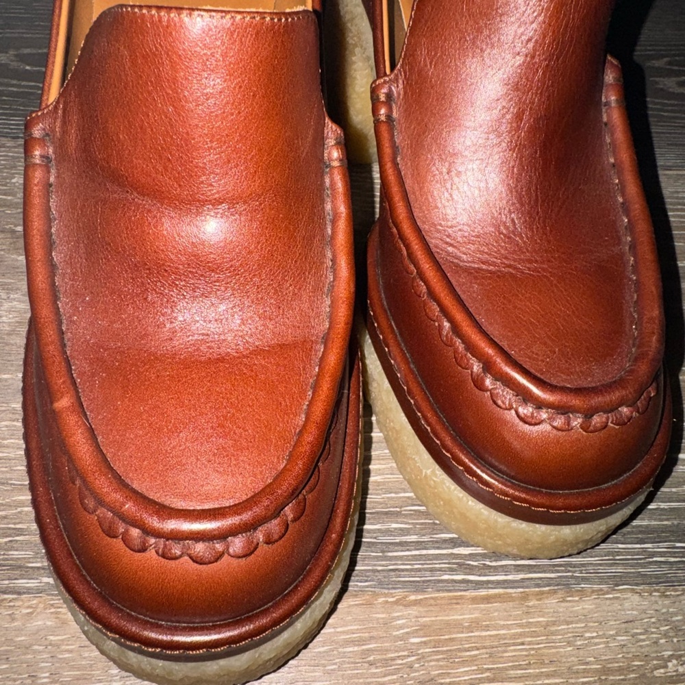 Chloe Jaime Heel Lofers size 40 - Picture 5 of 9